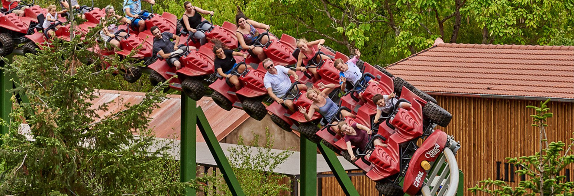 Yukon Quad Attraction À sensations fortes, Parc d'attractions Rhône