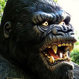 King Kong au parc de loisirs Le PAL en Auvergne-Rhône-Alpes