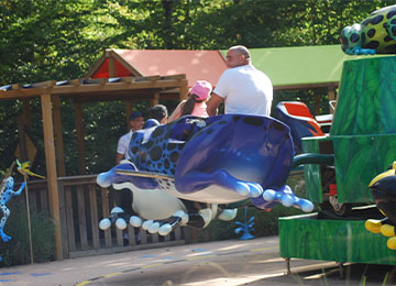 La Ronde des Grenouilles au parc de loisirs Le PAL en Auvergne-Rhône-Alpes