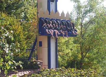 La Tour Mystérieuse au parc de loisirs Le PAL en Auvergne-Rhône-Alpes