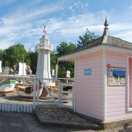 Les caravelles au parc d'attraction Le PAL