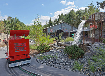 Les Yukon Trucks au parc d'attraction Le PAL