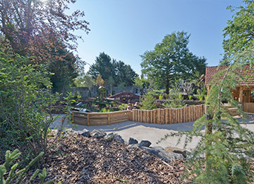 La rivière des castors au parc d'attraction Le PAL