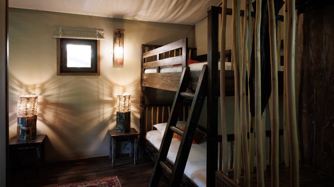 Des lodges familiaux avec 5 couchages